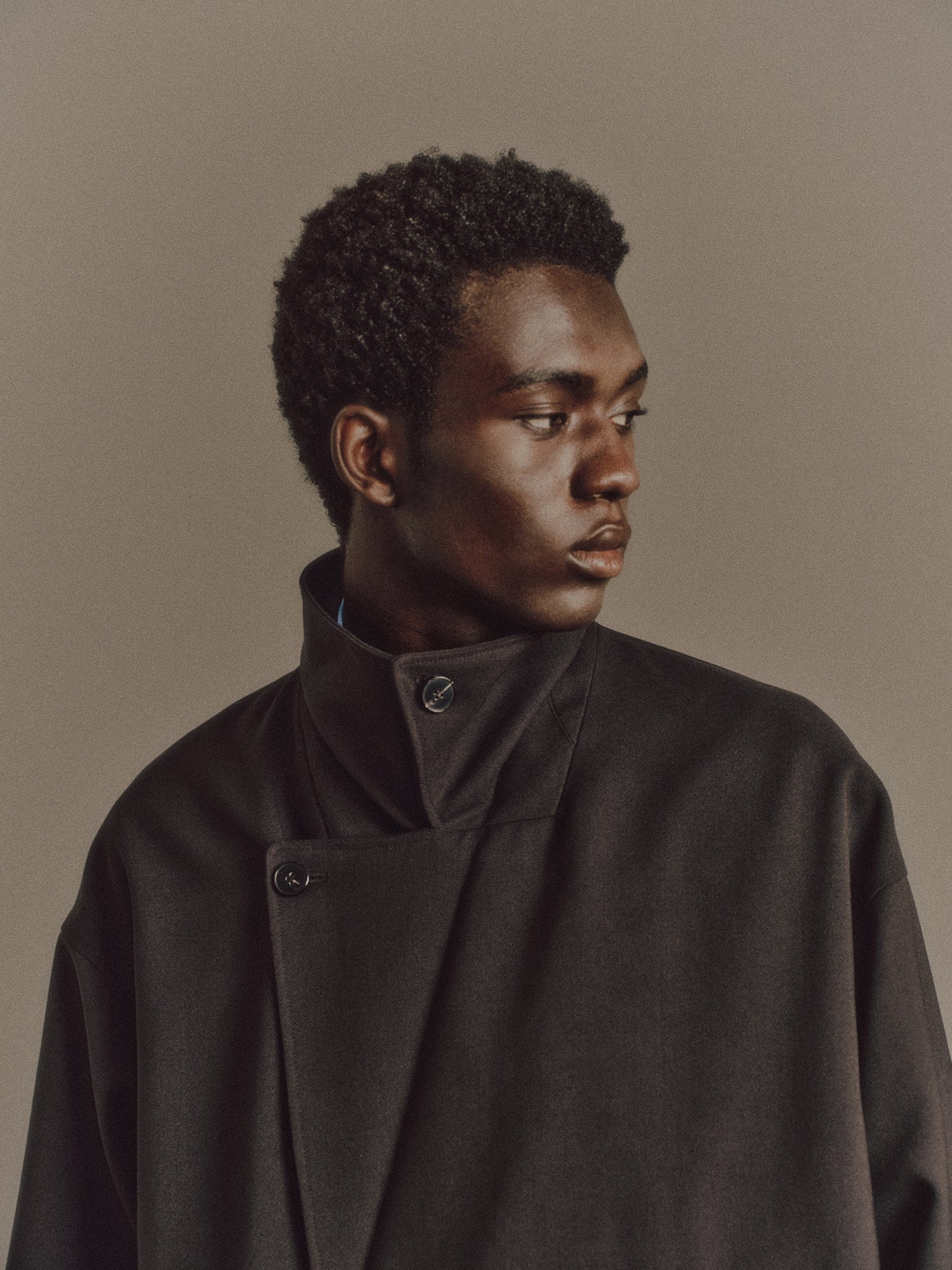 Muhamed wears Joret Jacket In Black